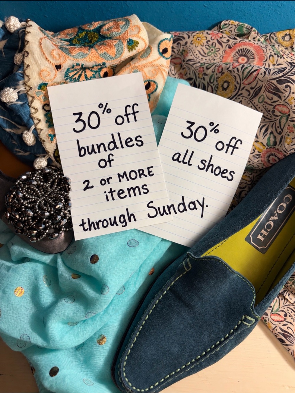 30% Off Shoes or Bundles Through Sunday
